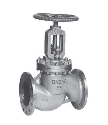 Flanged globe valve