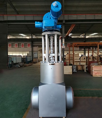 Solid forged F91 DN500 gate valve