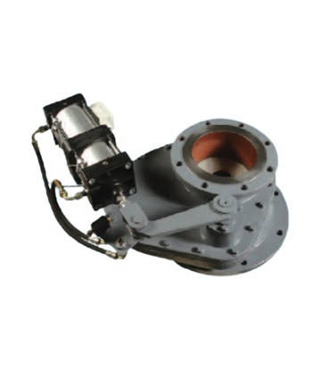Pneumatic wear-resistant swing valve (feed valve/discharge valve/balance valve)