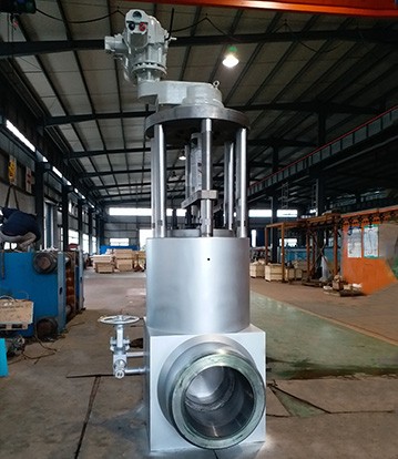 High parameter solid forged gate valve